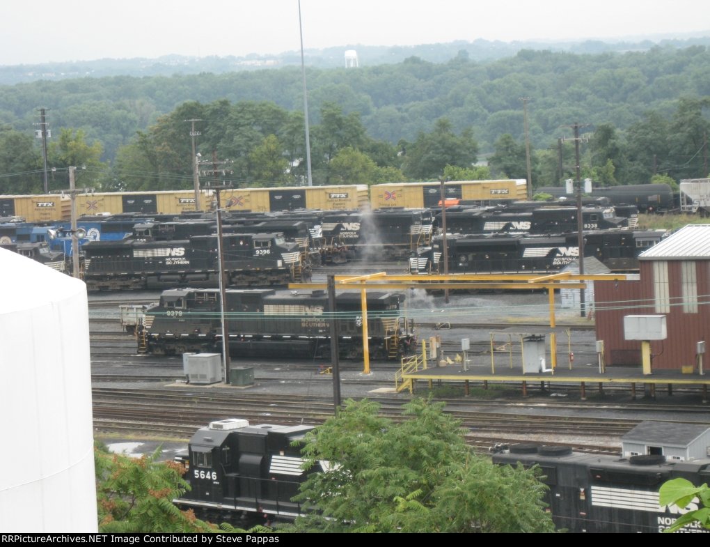 Overlooking Enola Engine Terminal